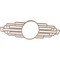 Ekena Millwork Elizabeth Wood Fretwork Pierced Ceiling Medallion, Red Oak, 40"W x 20"H x 11"IW x 19"IH x 3/8"T CMWP40X20X0375EBRO - alternate 2